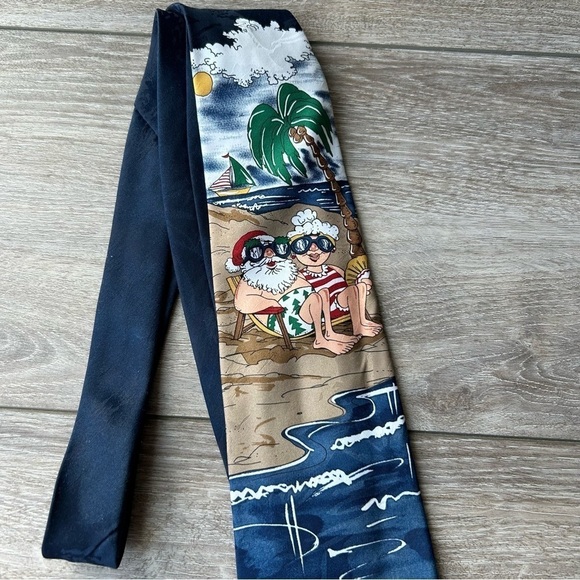 NWT Ho Ho Ho Holiday  Necktie Christmas Santa Tie - Picture 7 of 8